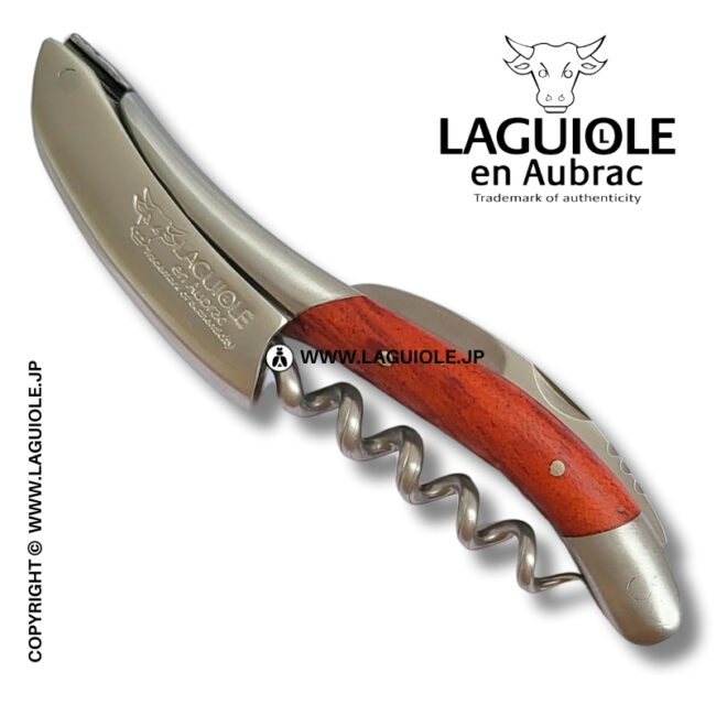 ラギオール ソムリエナイフ、レッドウッドハンドル | LAGUIOLE.JP