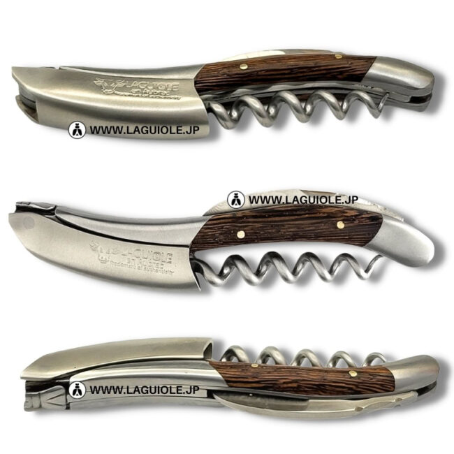 ラギオール ソムリエナイフ、ウェンジウッドハンドル