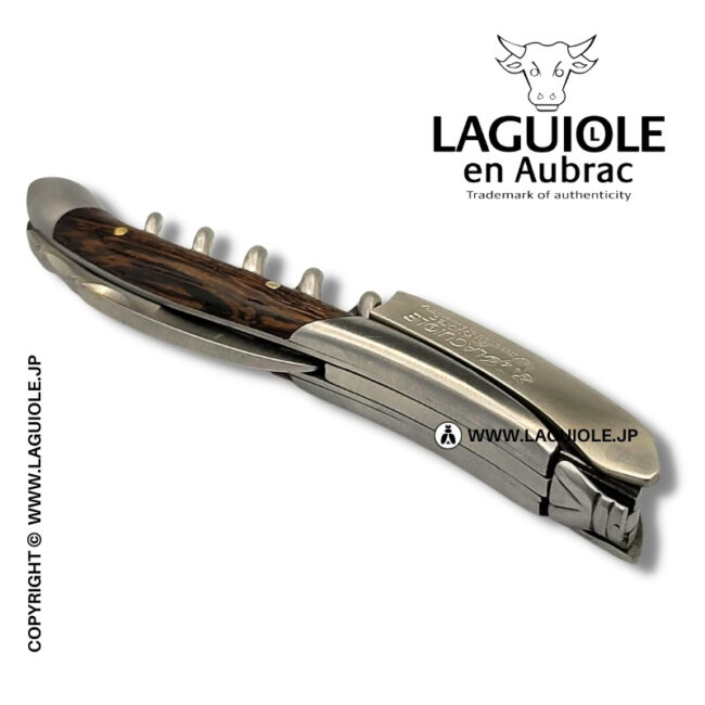 ラギオール ソムリエナイフ、ウェンジウッドハンドル