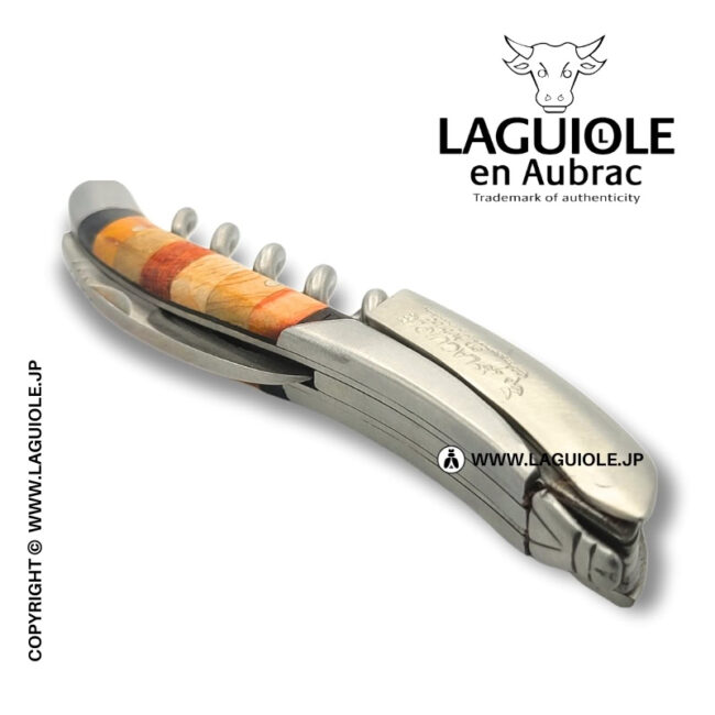 ラギオール ソムリエナイフ、ウッドストック マーケトリーハンドル