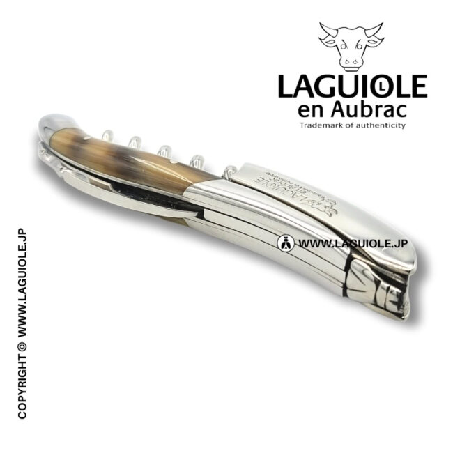 ラギオール ソムリエナイフ、ビーフホーンハンドル