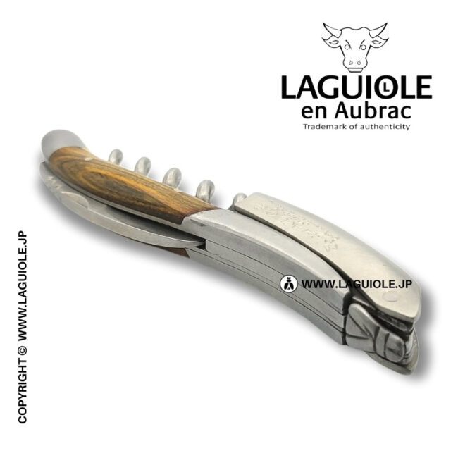 ラギオール ソムリエナイフ、ピスタチオウッドハンドル
