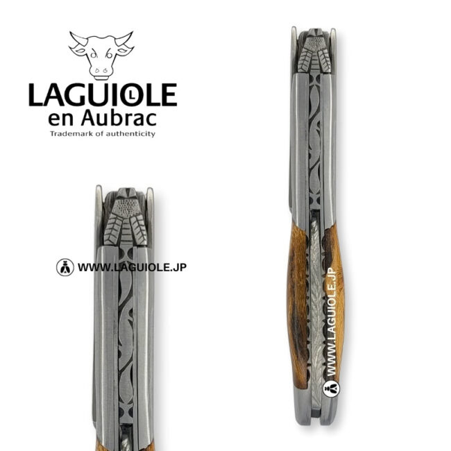 ラギオール ソムリエナイフ、プレステージビーとブドウの樹木ハンドル