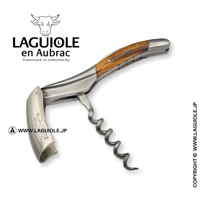 ラギオール ソムリエナイフ、プレステージビーとブドウの樹木ハンドル