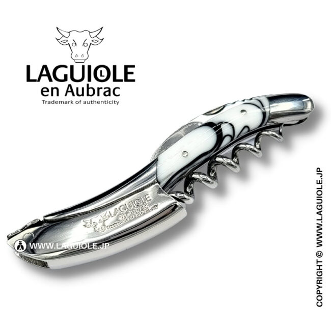 ラギオール ソムリエナイフ、ホワイトアクリルハンドル | LAGUIOLE.JP