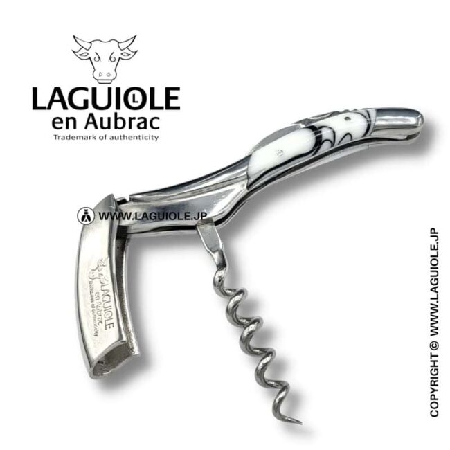 ラギオール ソムリエナイフ、ホワイトアクリルハンドル | LAGUIOLE.JP