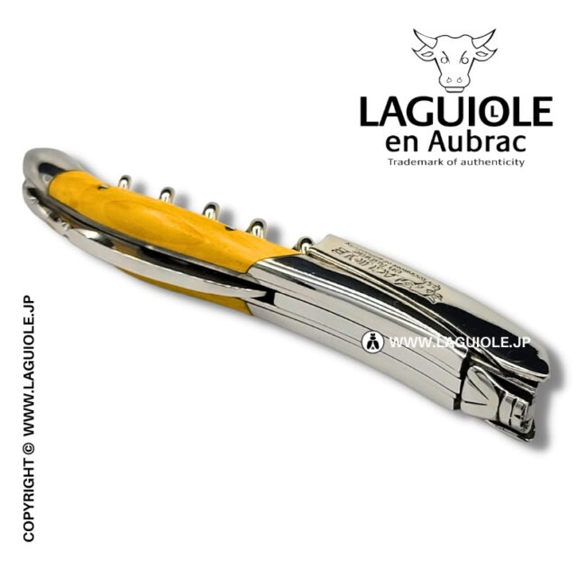 ラギオール ソムリエナイフ、ボックスウッドハンドル