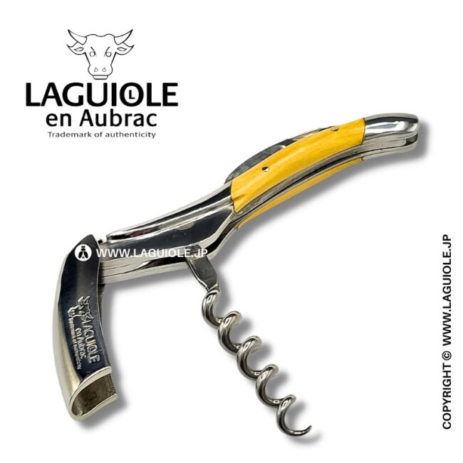 ラギオール ソムリエナイフ、ボックスウッドハンドル