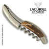 ラギオール ソムリエナイフ、マルケトリブラウンツートーンハンドル