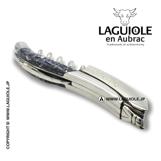 ラギオール ソムリエナイフ、リサイクルムール貝殻ハンドル