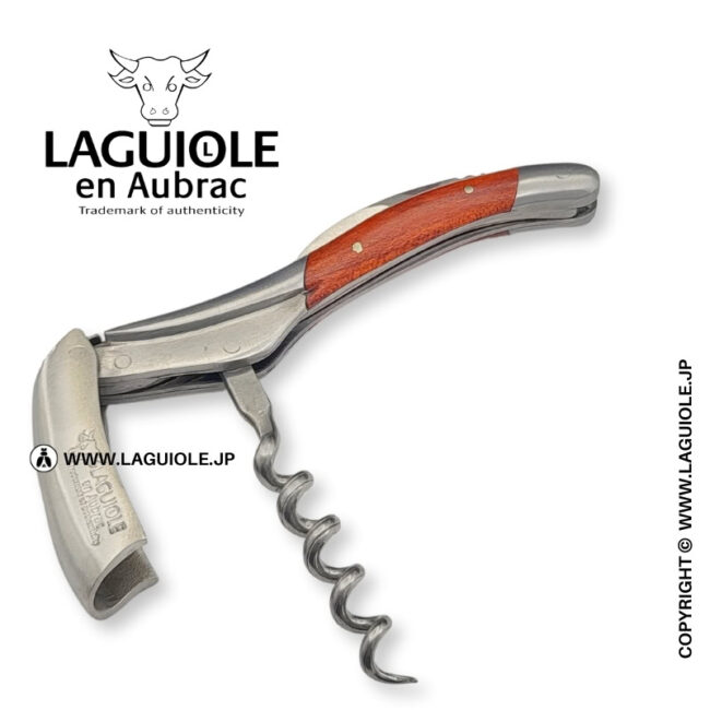 ラギオール ソムリエナイフ、レッドウッドハンドル | LAGUIOLE.JP