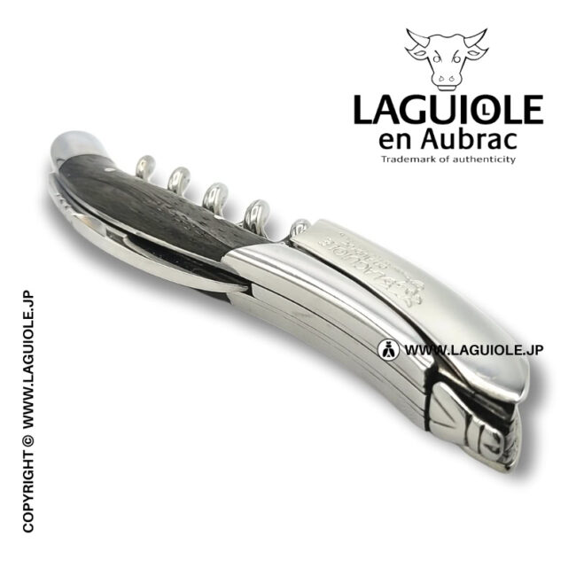 ラギオール ソムリエナイフ、化石化オークウッドハンドル