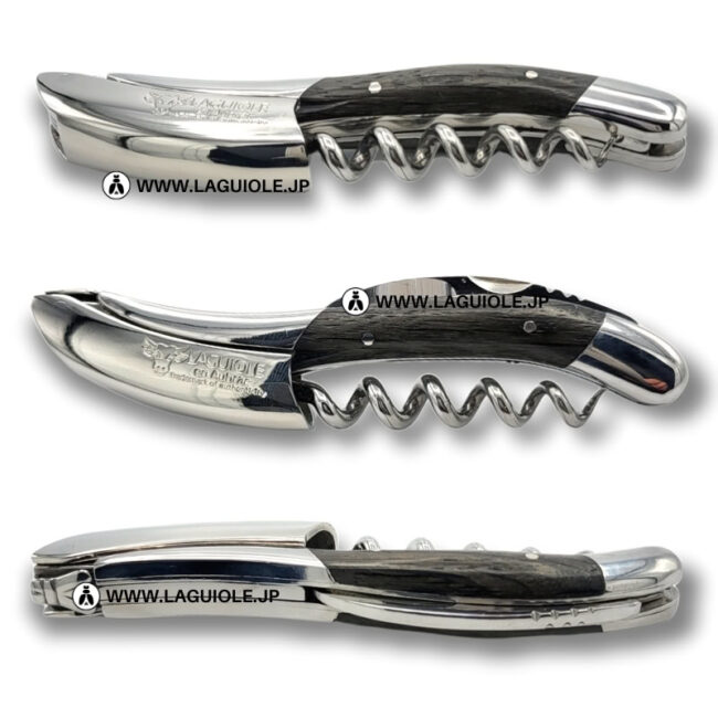 ラギオール ソムリエナイフ、化石化オークウッドハンドル