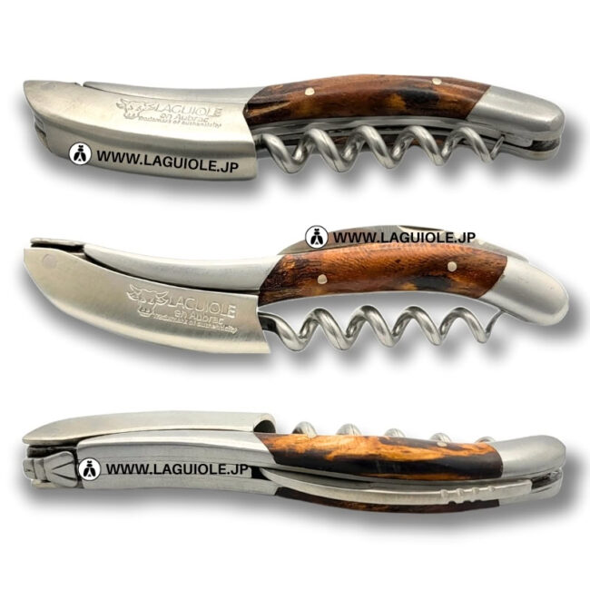 ラギオール ワインウェイターナイフ、ブドウの樹木ハンドル